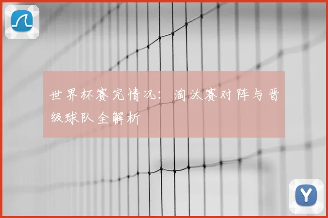 世界杯赛完情况：淘汰赛对阵与晋级球队全解析